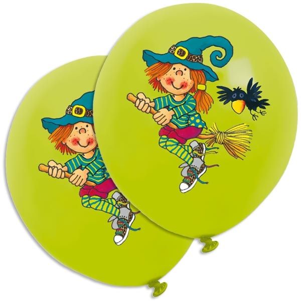 Mira Mistelzweig Luftballons für Hexengeburtstag, 8er, Latex, 30 cm von Lutz Mauder