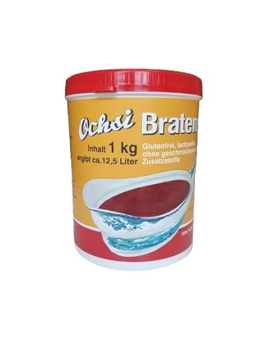 OCHSI Bratensaft 1000g,glutenfrei, lactosefrei, ohne geschmacksverstärkende Zusatzstoffe OCHSI Bratensaft 1000g,glutenfrei, lactosefrei, ohne geschmacksverstärkende Zusatzstoffe von Lutz's