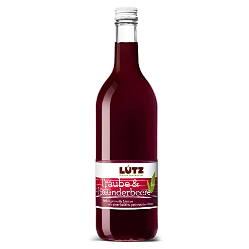 Bio-Fruchtsaft - Traube und Holunderbeere 700ml Bio-Fruchtsaft - Traube und Holunderbeere 700ml von Lutz