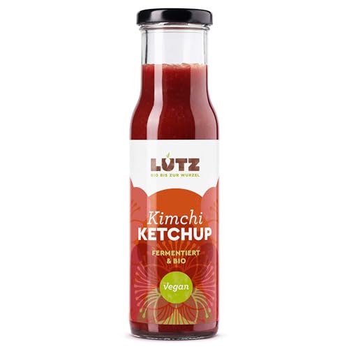 Bio Kimchi Ketchup fermentiert vegan 250g - Bio Tomaten Ketchup mit fermentiertem Bio Gemüse von Bio Lutz Bio Kimchi Ketchup fermentiert vegan 250g - Bio Tomaten Ketchup mit fermentiertem Bio Gemüse von Bio Lutz von Lutz