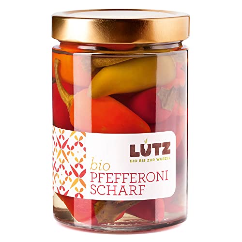 Bio Pfefferoni scharf 580ml Bio Pfefferoni scharf 580ml von Lutz