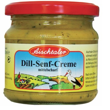 Lutz Aischtaler Dill-Senf-Creme 200 ml Lutz Aischtaler Dill-Senf-Creme 200 ml von Lutz