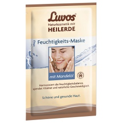 Feuchtigkeitsmaske mit Heilerde & Mandelöl von Luvos