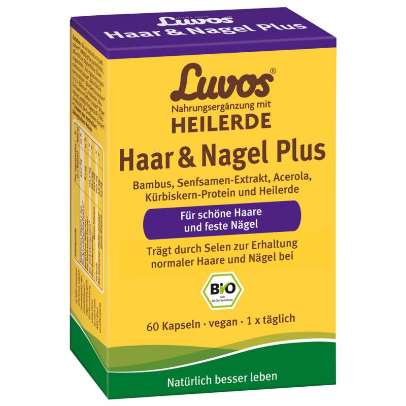 Haar & Nagel Plus Kapseln von Luvos