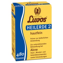 Heilerde-Pulver Nr. 2 hautfein von Luvos