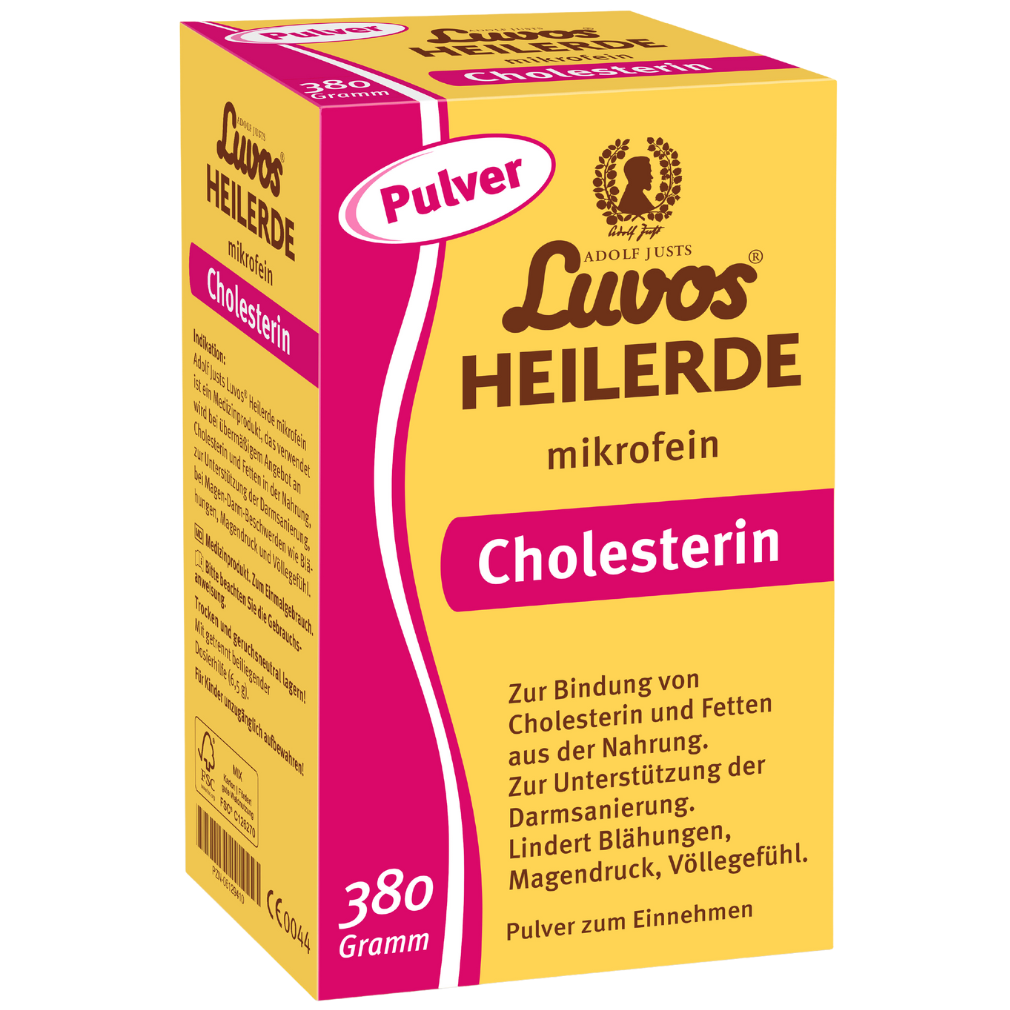 Heilerde Cholesterin mikrofein Heilerde Cholesterin mikrofein von Luvos