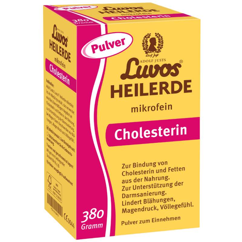 Heilerde Cholesterin mikrofein von Luvos