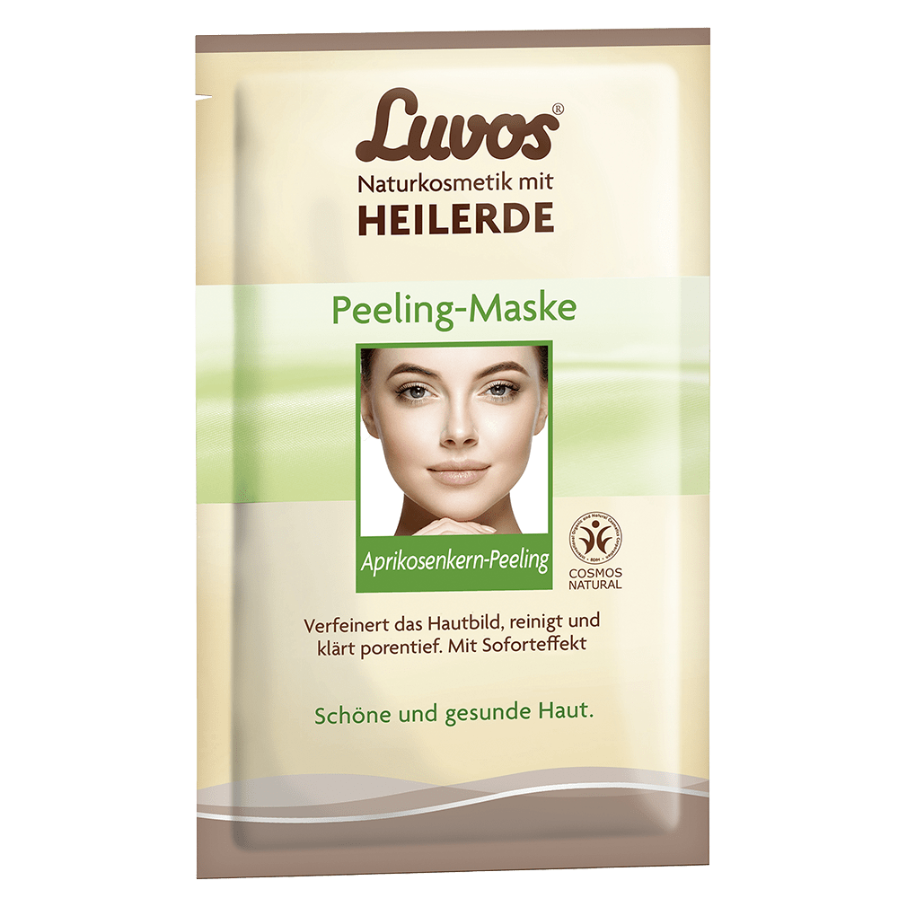Peeling Maske Aprikosenkern Peeling Maske Aprikosenkern von Luvos