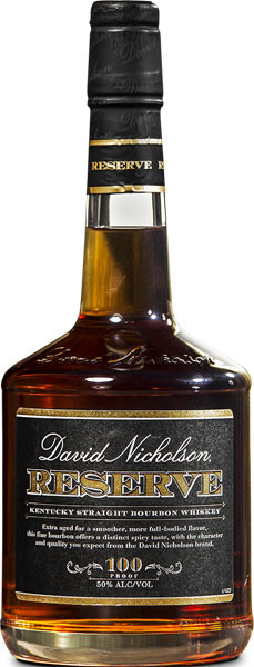 David Nicholson Reserve Kentucky Straight Bourbon Whiskey 50% vol. 0,7 l von Lux Row Distillers