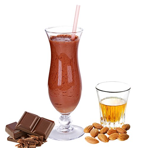 Amaretto Schoko Molkepulver Luxofit mit L-Carnitin Protein angereichert Wellnessdrink Aspartamfrei Molke (Amaretto Schoko, 333 g) von Luxofit Deutschland