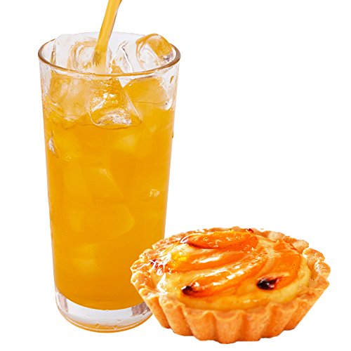 Aprikosentarte Geschmack extrem ergiebiges allergenfreies Energy Drink - Getränkepulver Sportgetränk von Luxofit Deutschland