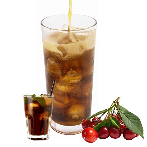 Cola Kirsch Geschmack extrem ergiebiges allergenfreies Energy Drink - Getränkepulver Sportgetränk von Luxofit Deutschland