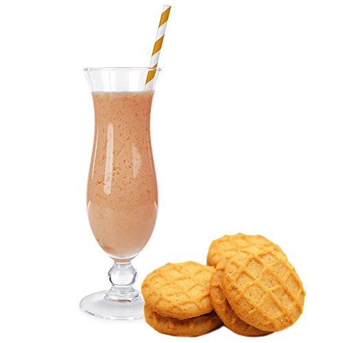 Cookies Creme Molkepulver Luxofit mit L-Carnitin Protein angereichert Wellnessdrink Aspartamfrei Molke (1 kg) von Luxofit Deutschland