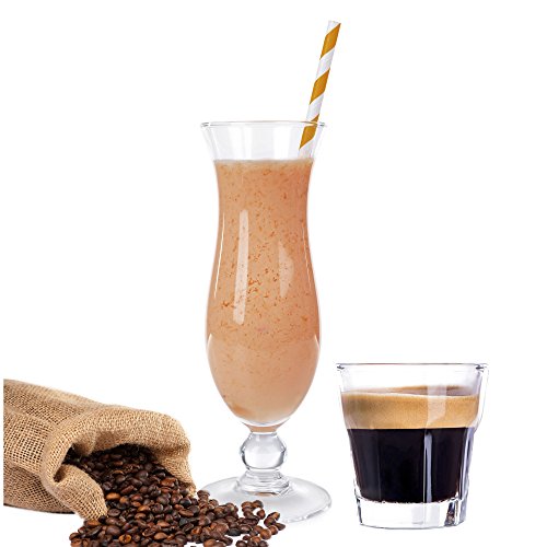 Espresso Molkepulver Luxofit mit L-Carnitin Protein angereichert Wellnessdrink Aspartamfrei Molke (Espresso, 333 g) von Luxofit Deutschland