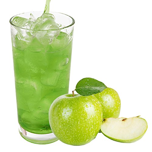Grüner Apfel Geschmack extrem ergiebiges allergenfreies Energy Drink - Getränkepulver Sportgetränk von Luxofit Deutschland