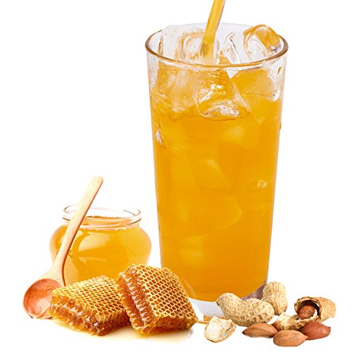 Honig Erdnuss Geschmack extrem ergiebiges allergenfreies Energy Drink - Getränkepulver Sportgetränk von Luxofit Deutschland