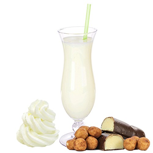 GEEGVV Marzipan Sahne Molkepulver Luxofit mit L-Carnitin Protein angereichert Wellnessdrink Aspartamfrei Molke (1 kg) von GEEGVV