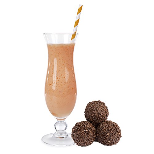 Punschkugel Rumkugel Trüffel Molkepulver Luxofit mit L-Carnitin Protein angereichert Wellnessdrink Aspartamfrei Molke (Punschkugel Rumkugel Trüffel, 1 kg) von GREAT BRITISH TRADING LIMITED