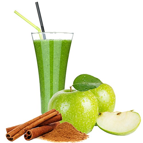 Zimt Apfel Molkepulver Luxofit mit L-Carnitin Protein angereichert Wellnessdrink Aspartamfrei Molke (Zimt Apfel, 10 kg) von Luxofit Deutschland