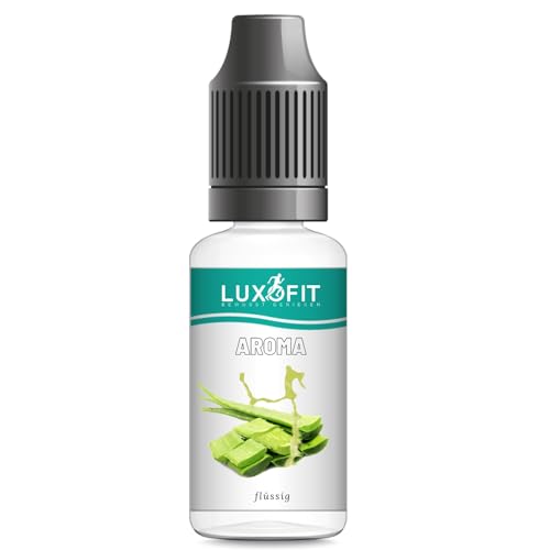 Luxofit Aloe Vera Aroma flüssig, Aromatisierung von Lebensmitteln, Backen und Verfeinern, Getränke aromatisieren, Allergenfrei, Fruchtige und Cremige Aromen (50 ml) von luxofit