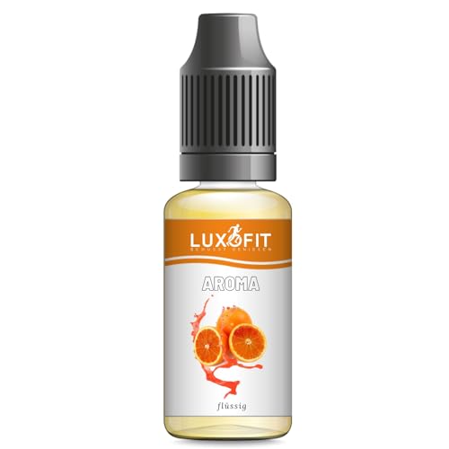 Luxofit Blutorange Aroma flüssig, geeignet zur Aromatisierung von Lebensmitteln und Getränken, Vegan und Vegetarisch, fruchtig und cremig, Wasserlöslich, Hochwertige Geschmackskreationen (50 ml) von luxofit