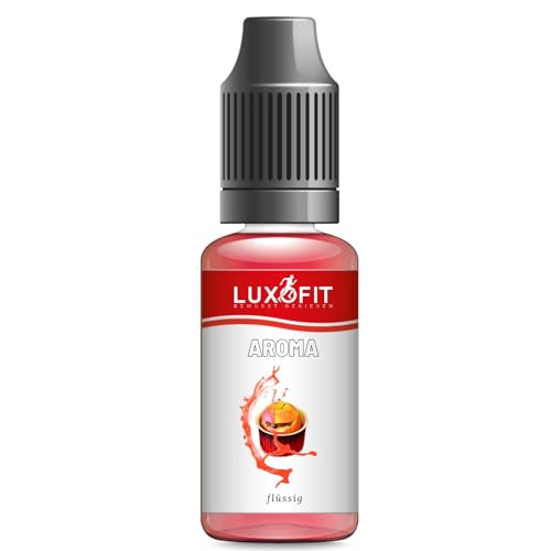 luxofit Bratapfel Aroma flüssig, Hochwertig und Nachhaltige Aromatisierung für Lebensmittel und Getränke, cremige und fruchtige Aromen für Geschmackskreationen (1 L) von luxofit