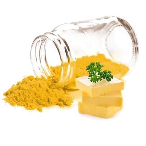 Luxofit Butter Aroma Pulver, Vegetarisch und Vegan, cremige und frische Aromatisierung für Getränke und Lebensmittel. GMO-Frei, Made in Germany, Kreative Geschmackserlebnisse (50 g) von luxofit