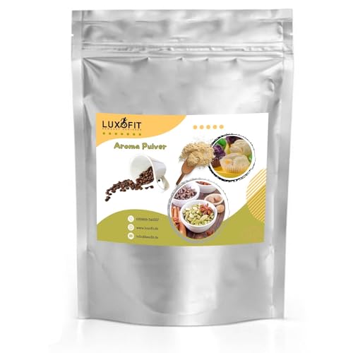 luxofit ESPRESSO AROMA PULVER FRUCHTIGE UND CREMIGE PULVERAROMEN FÜR GASTRONOMIE UND PRIVATE KÜCHE VEGAN UND VEGETARISCH GMO-FREI GEEIGNET FÜR LEBENSMITTEL UND GETRÄNKE MADE IN GERMANY (1 KG) Braun von luxofit