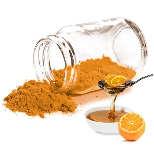 Orangensirup Pulver Aroma Pulvermenge 200 Gramm von Luxofit