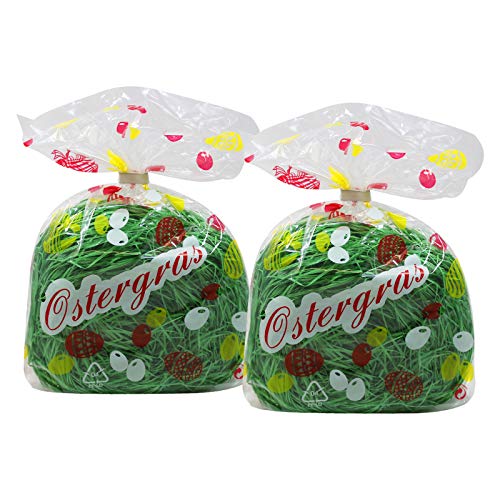 Luxtor 2er Pack Ostergras grün 2 x 30g Osterdekoration, Ostern Gras (2x 30g) Luxtor 2er Pack Ostergras grün 2 x 30g Osterdekoration, Ostern Gras (2x 30g) von Luxtor
