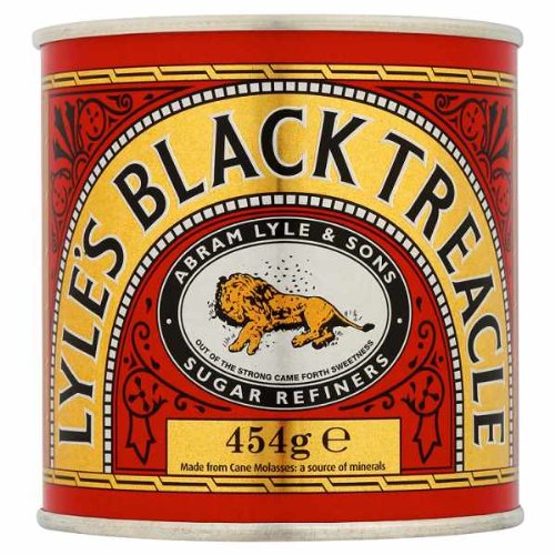 Lyle's Black Treacle 454g (Packung 12) von Lyle's Golden Syrup
