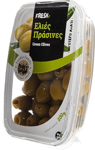 Lyrakis Family seit 1975 Grüne Oliven ohne Stein 200gr Lyrakis Family seit 1975 Grüne Oliven ohne Stein 200gr von Lyrakis Family