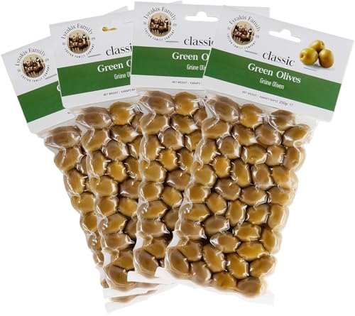 Lyrakis Family Grüne Oliven 1kg – Ganze Griechische Oliven, Handverlesen, Natürlich & Verzehrfertig, Authentischer Geschmack aus Kreta – Seit 1975 Lyrakis Family Grüne Oliven 1kg – Ganze Griechische Oliven, Handverlesen, Natürlich & Verzehrfertig, Authentischer Geschmack aus Kreta – Seit 1975 von Lyrakis Family