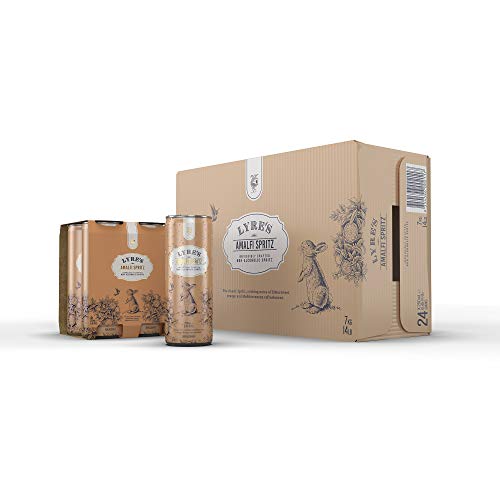 Lyre's Amalfi Spritz - Alkoholfreies Mixgetränk, trinkfertig, Packung mit 24 Dosen à 250 ml von Lyre's