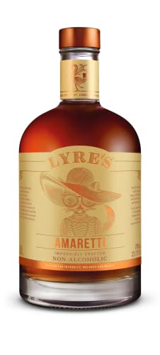 Lyre's Amaretti - Alkoholfreie Spirituose, Amaretto Alternative, Premium, 700ml X 1 von Lyre's