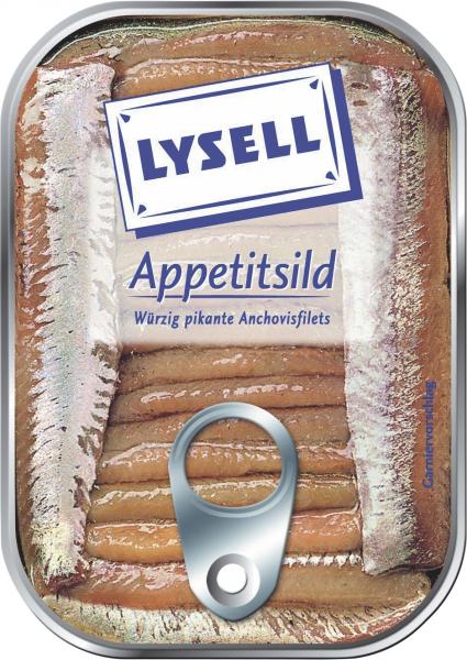 Lysell Appetitsild Anchovisfilets von Lysell