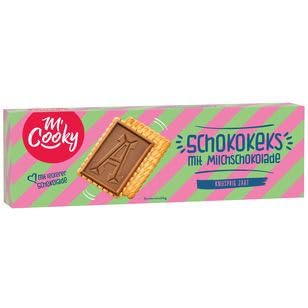 M'Cooky Schokokeks mit Milchschokolade, 15er Pack (15 x 100g) von M' Cooky
