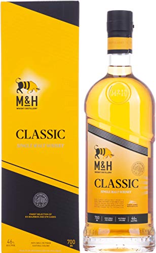 M&H Classic Single Malt Whisky (1 x 0.7 l) von M&H