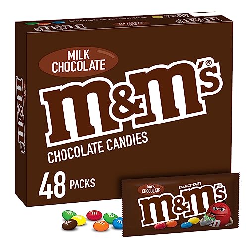 M & M Einfache Schokolade Linsen – 48 Paket M & M Einfache Schokolade Linsen – 48 Paket von M&M'S