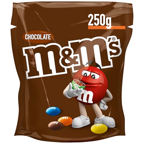 M&M'S Chocolate, Schokolinsen mit bunter Zuckerhülle, Schokolade, 1 Packung (1 x 250g) von M&M'S