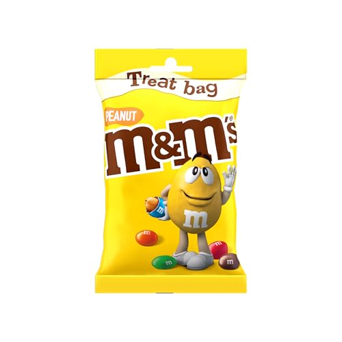 M&M'S Peanut, Schokolinsen mit Erdnusskern, Schokolade, 16er Pack, 16x82g M&M'S Peanut, Schokolinsen mit Erdnusskern, Schokolade, 16er Pack, 16x82g von M&M'S