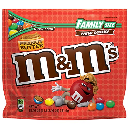 M&M'S erdnussbutter familiengröße - 18,4 unzen von M&M'S
