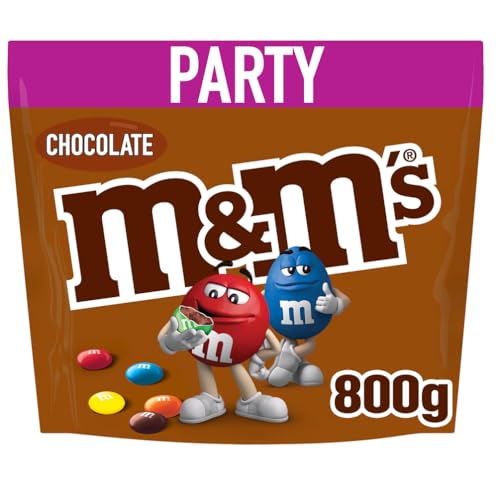 M&M'S Chocolate Großpackung Schokolade, Ramadan Geschenke, Schokolinsen, Party-Mix (1 x 1kg) von M&M'S