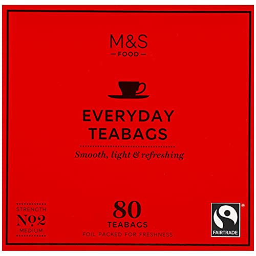 Marks & Spencer Everyday Tea 80 Teebeutel Fairtrade M&S Marks & Spencer Everyday Tea 80 Teebeutel Fairtrade M&S von qdwq-US