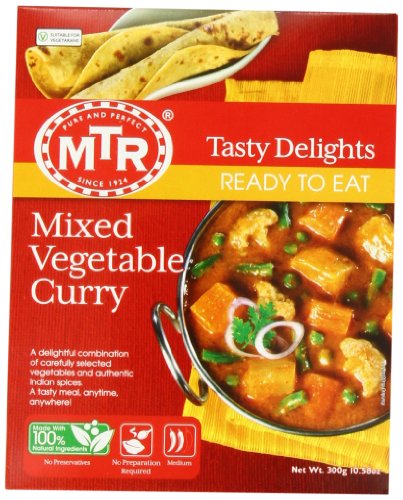 MTR Mixed Vegetable Curry, 5er Pack (5 x 250 g) von MTR