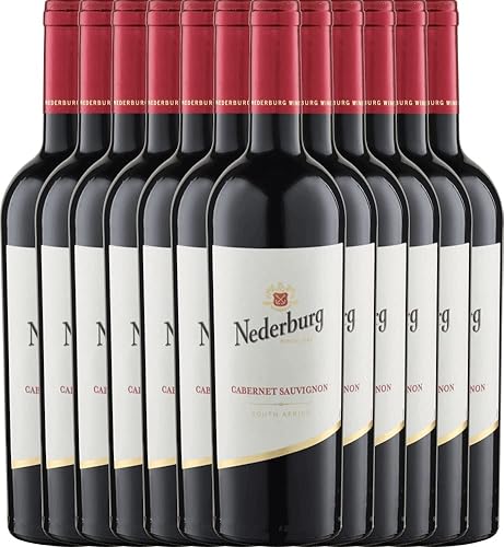 1791 Cabernet Sauvignon Nederburg Rotwein 12 x 0,75l VINELLO - 12 x Weinpaket inkl. kostenlosem VINELLO.weinausgießer von MACK & SCHÜHLE AG