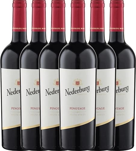 1791 Pinotage - Nederburg- Rotwein 6x 0,75l VINELLO - 6er - Weinpaket inkl. kostenlosem VINELLO.weinausgießer von MACK & SCHÜHLE AG