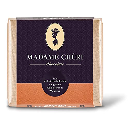 MADAME CHÊRI ~ Vollmilch Goji-Beere mit Walnuss MADAME CHÊRI ~ Vollmilch Goji-Beere mit Walnuss von MADAME CHÊRI