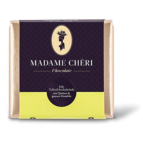 MADAME CHÊRI ~ Vollmilch Quitte mit ganze Mandeln MADAME CHÊRI ~ Vollmilch Quitte mit ganze Mandeln von MADAME CHÊRI