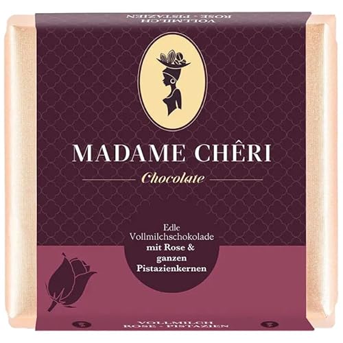 MADAME CHÊRI ~ Vollmilch Rose mit ganzen Pistazien MADAME CHÊRI ~ Vollmilch Rose mit ganzen Pistazien von MADAME CHÊRI